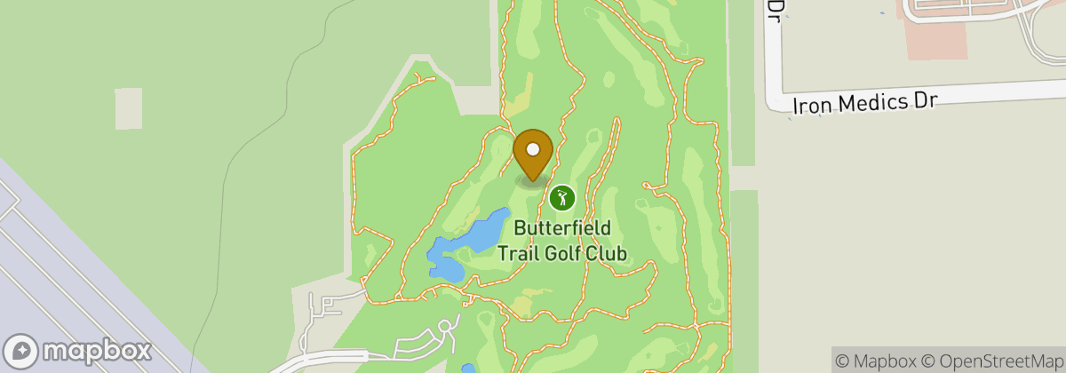 Map location: Butterfield Trail Golf Club