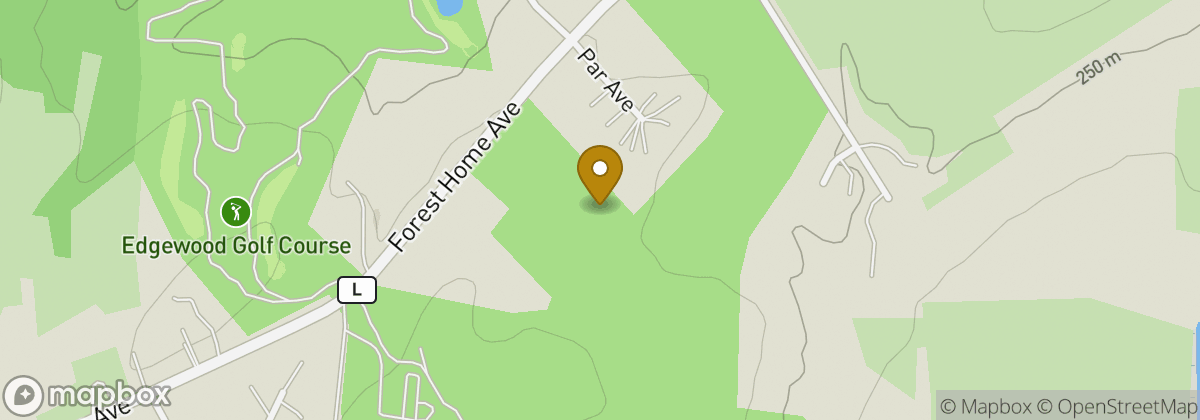 Map location: Edgewood Golf Course