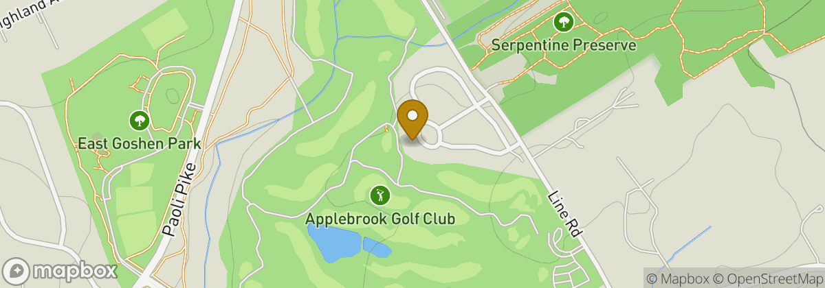 Map location: Applebrook Golf Club