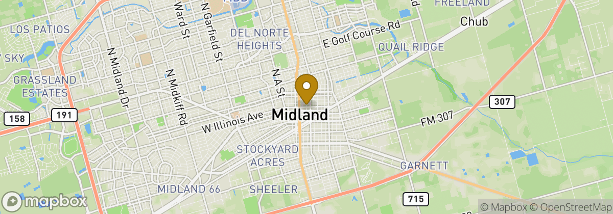 Map location: Midland
