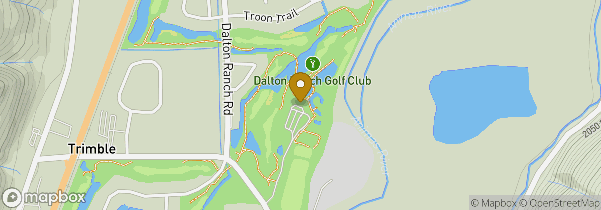 Map location: Dalton Ranch Golf Club & the Club House Restaurant