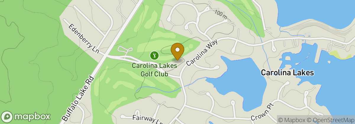 Map location: Carolina Lakes Golf Club