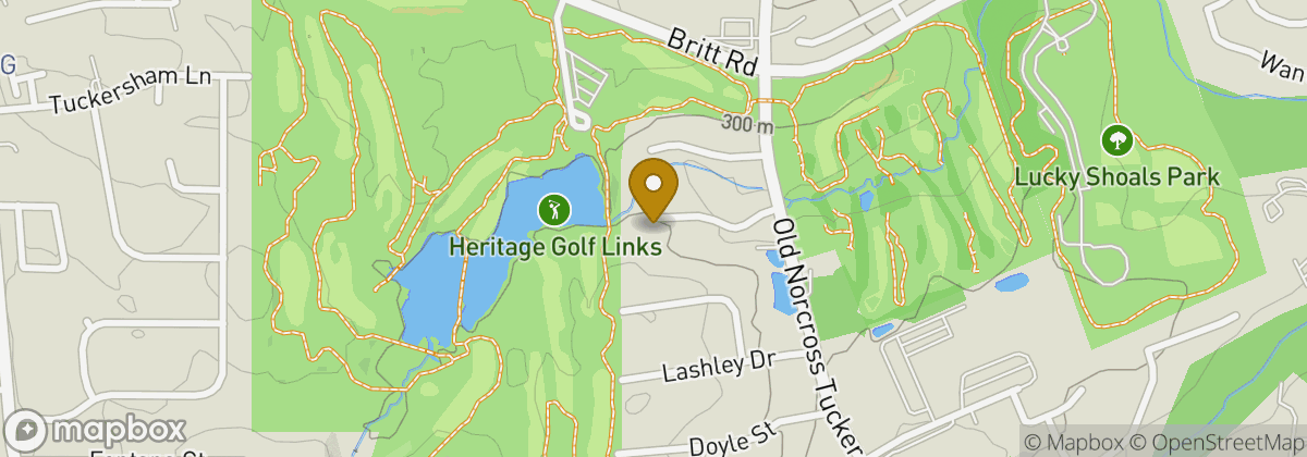 Map location: Heritage Golf Links