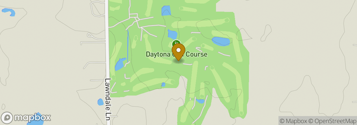 Map location: Daytona Golf Course
