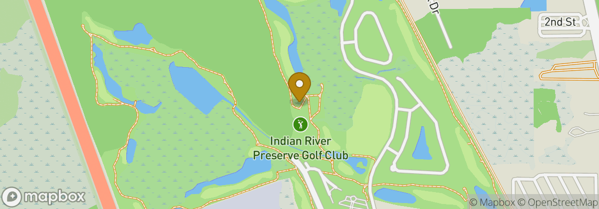 Map location: Indian River Preserve Golf Club