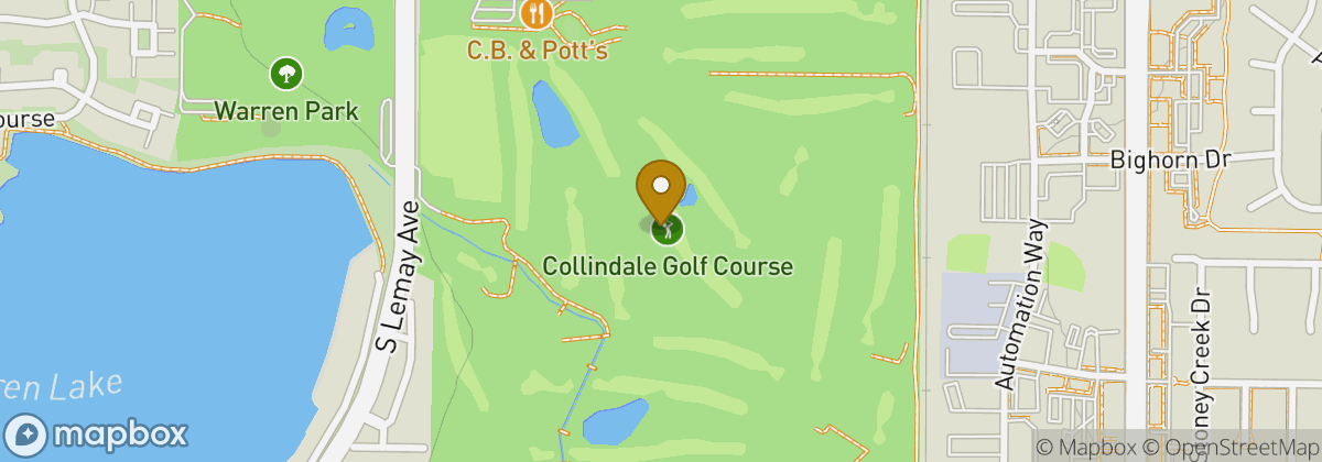 Map location: Collindale Golf Course