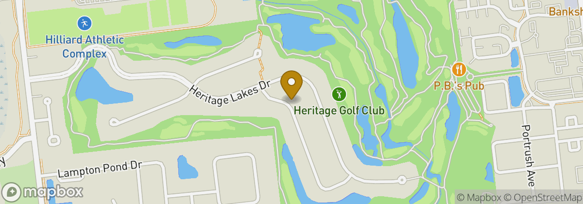 Map location: Heritage Golf Club