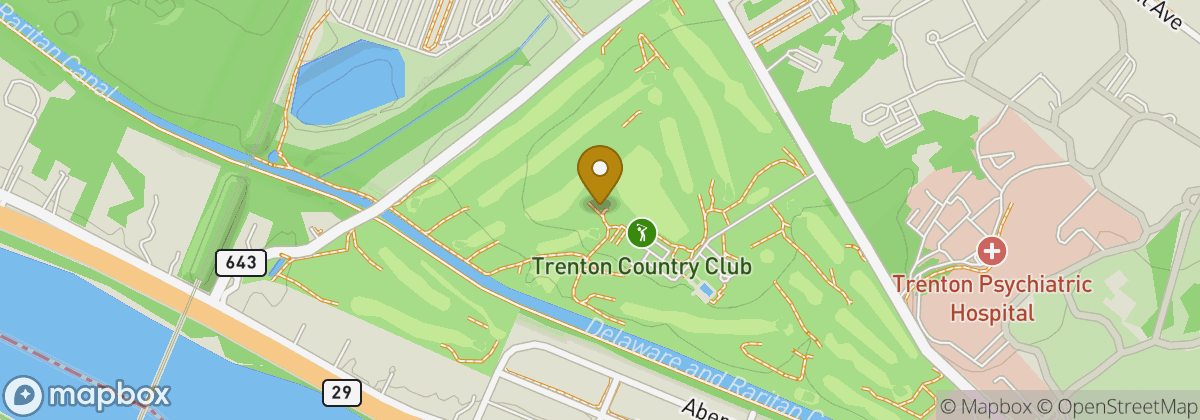 Map location: Trenton Country Club
