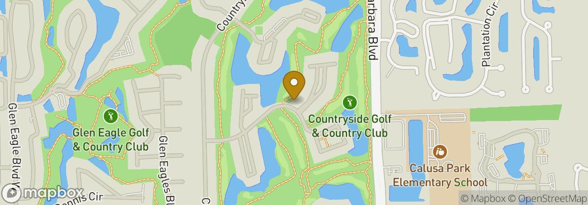Map location: Countryside Country Club