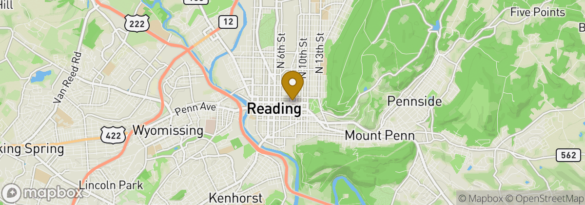 Map location: Bernville
