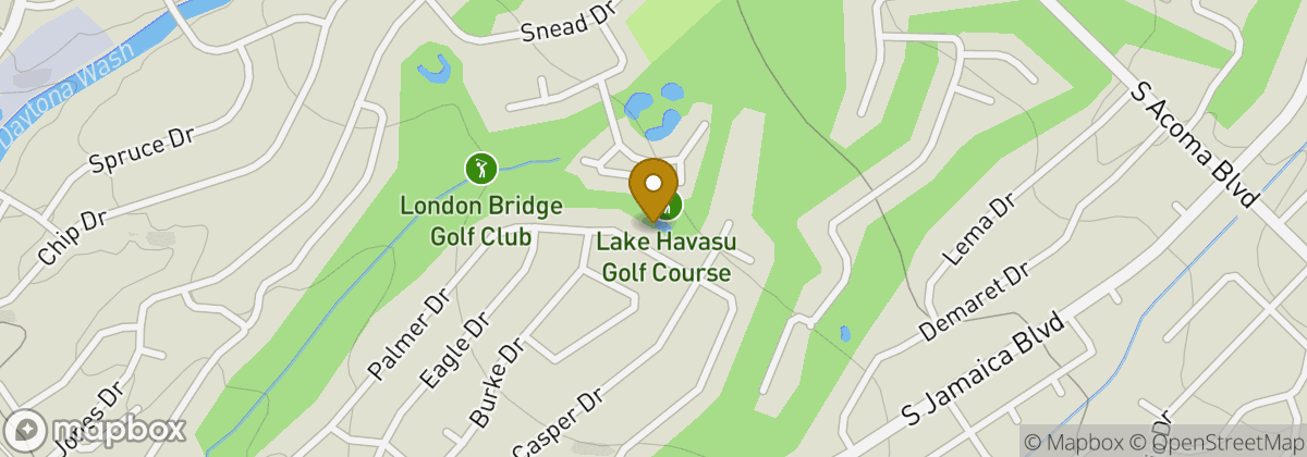 Map location: Lake Havasu Golf Club