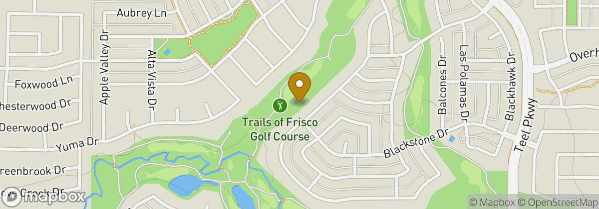 Map location: The Trails of Frisco Golf Club