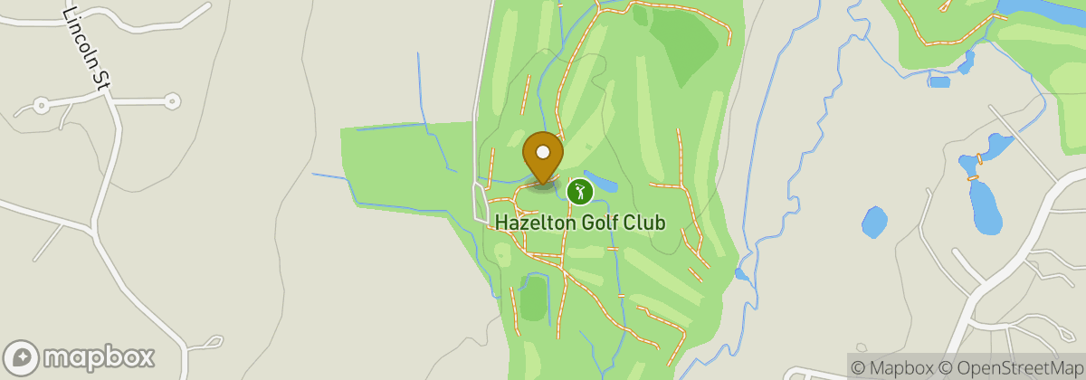 Map location: Hazelton Golf Club