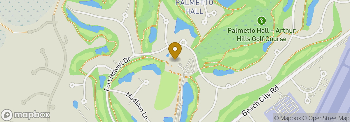 Map location: Palmetto Hall Golf and Country Club