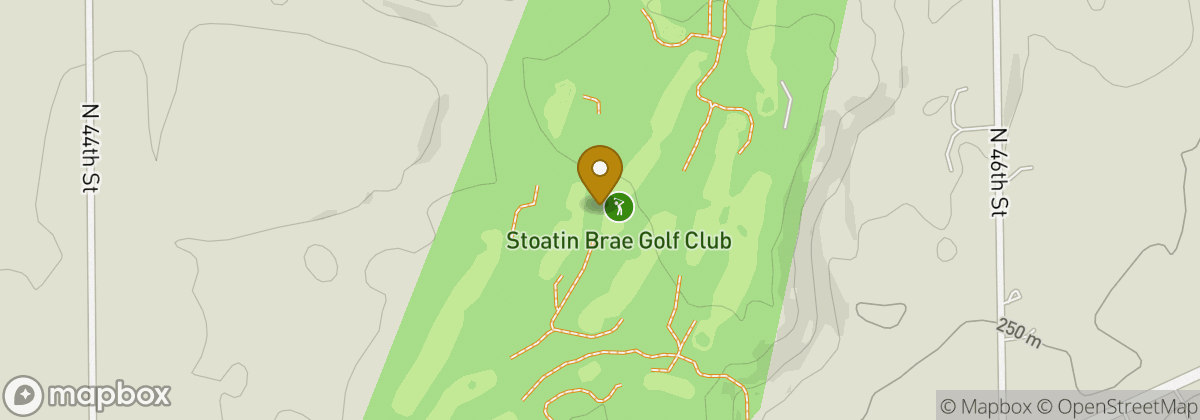 Map location: Stoatin Brae Golf Club