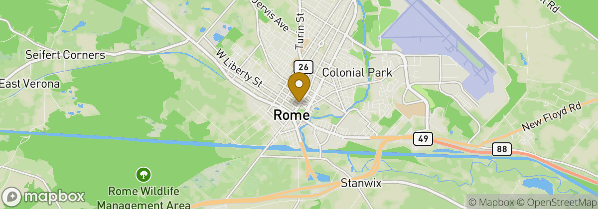 Map location: Rome
