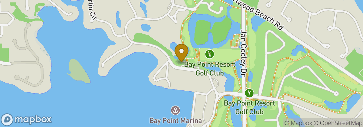 Map location: Bay Point Golf Club
