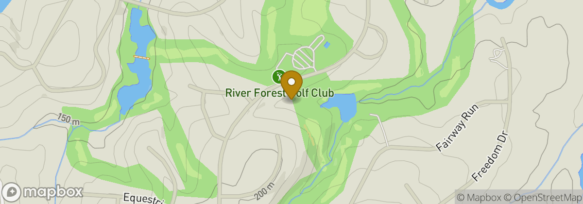 Map location: River Forest Golf Club