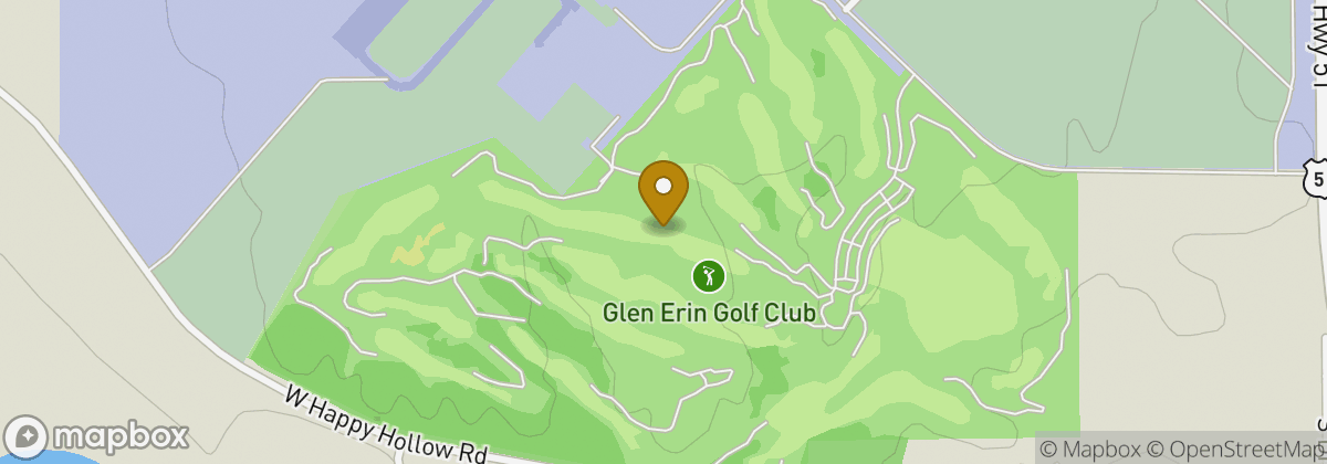 Map location: Glen Erin Golf Club