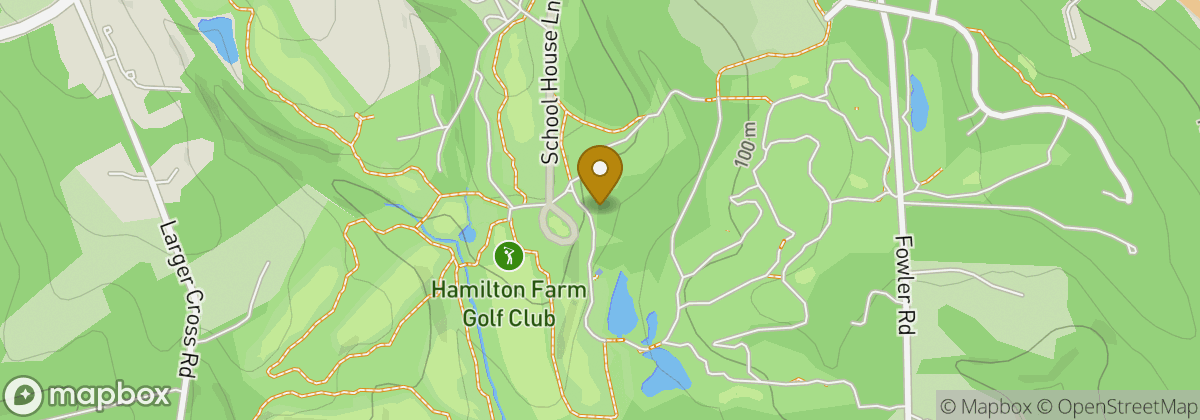 Map location: Hamilton Farm Golf Club