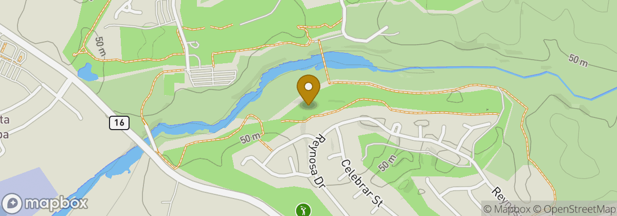 Map location: Rancho Murieta Golf Course and Country Club