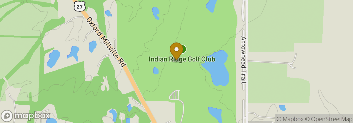 Map location: Indian Ridge Golf Club