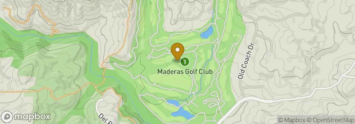 Map location: Maderas Golf Club