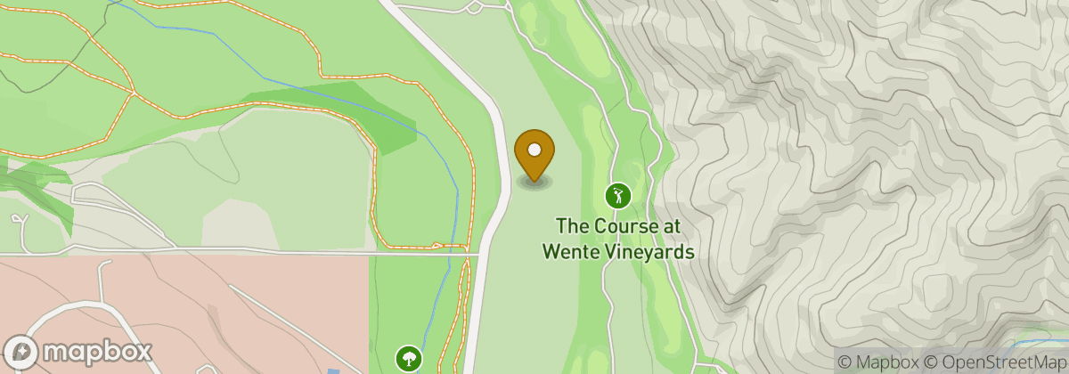 Map location: The Course at Wente Vineyards
