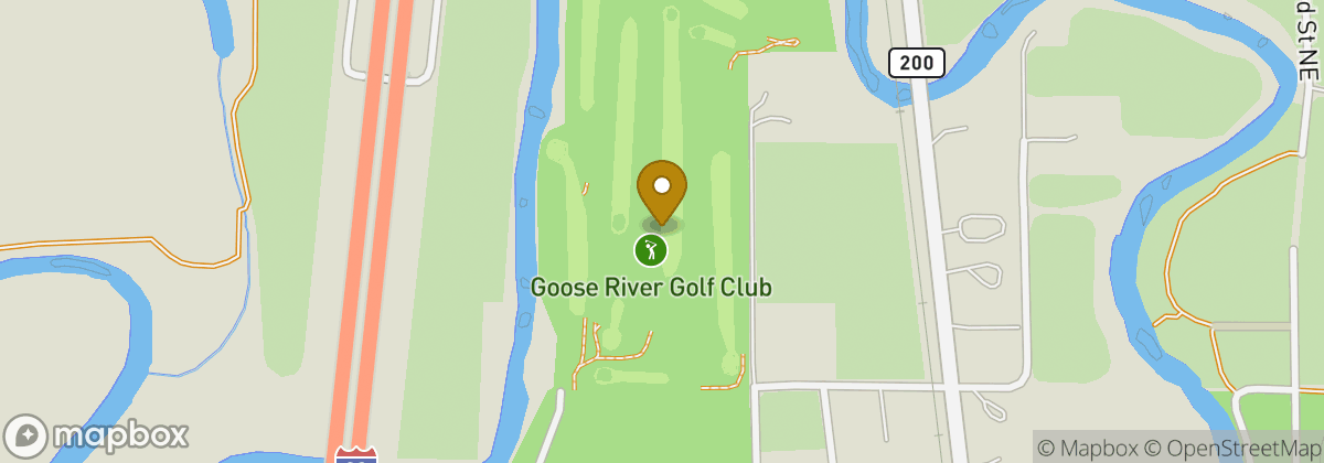 Map location: Goose River Golf Club