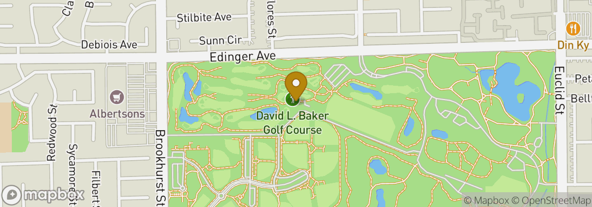 Map location: David L. Baker Golf Course