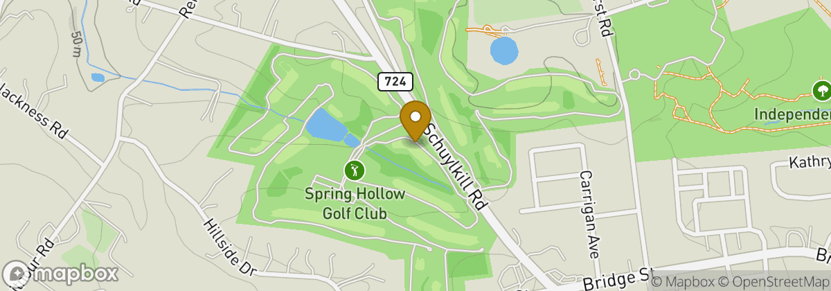 Map location: Spring Hollow Golf Club