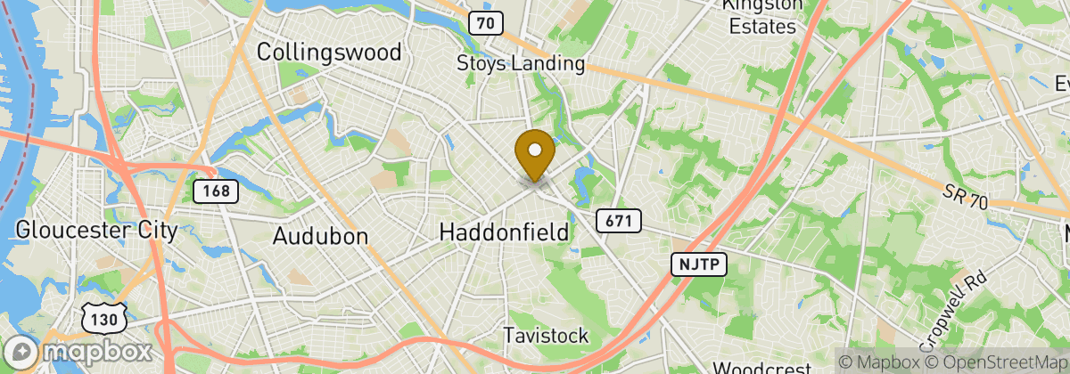 Map location: Haddonfield