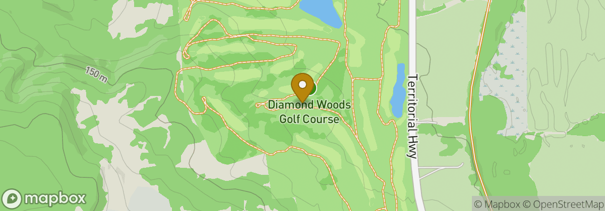 Map location: Diamond Woods Golf Course