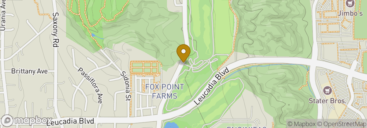 Map location: Encinitas Ranch Golf Course