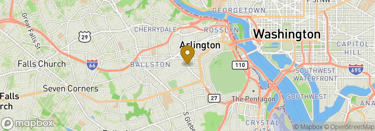 Map location: Arlington