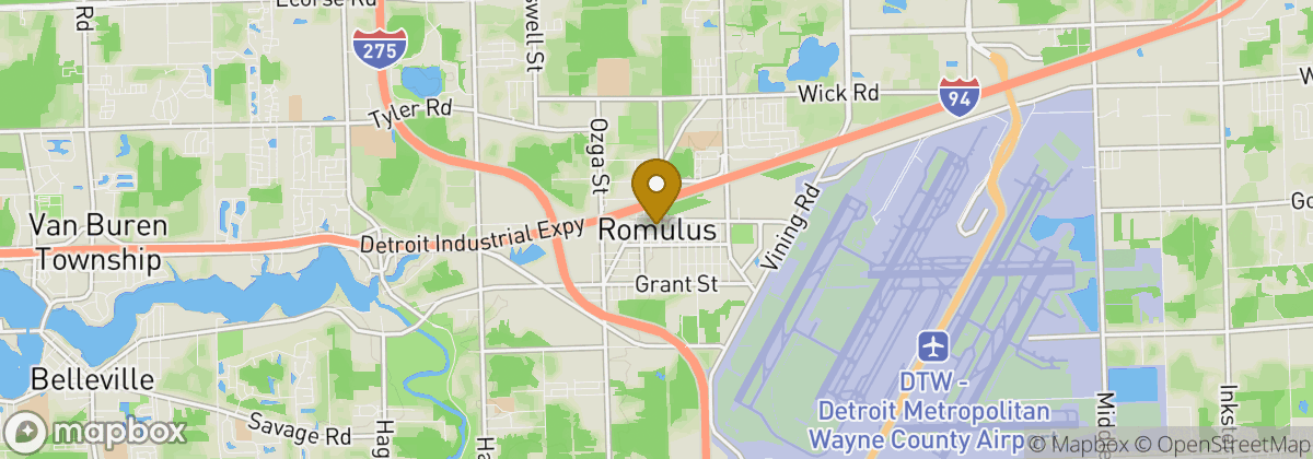 Map location: Romulus
