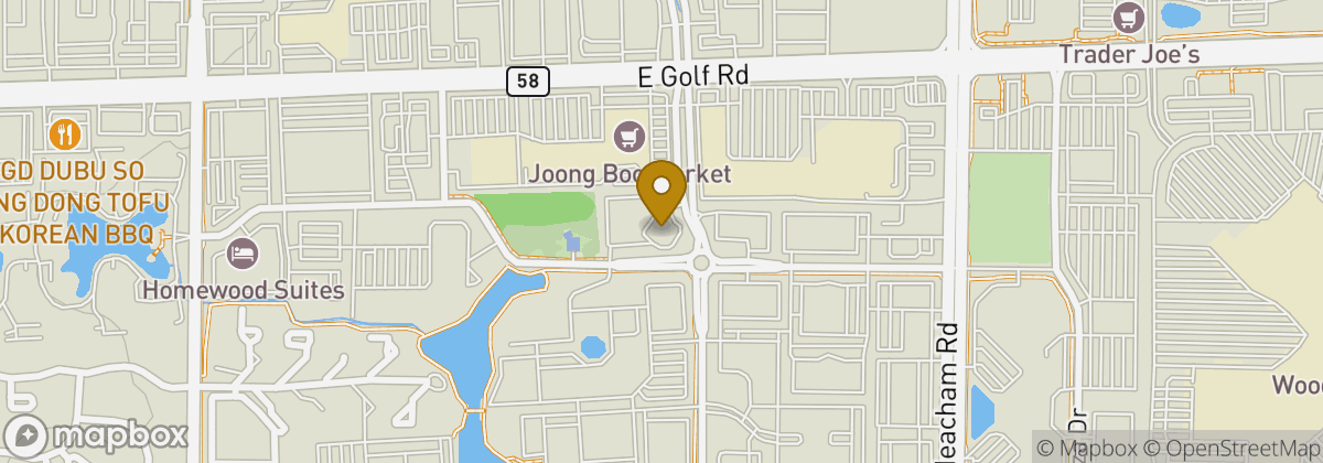 Map location: X-Golf Schaumburg