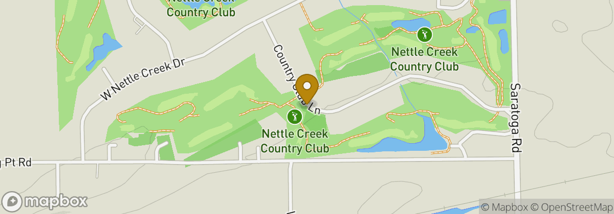 Map location: Nettle Creek Country Club