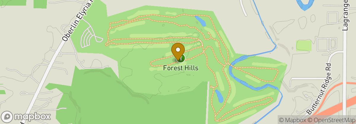 Map location: Forest Hills Golf Course