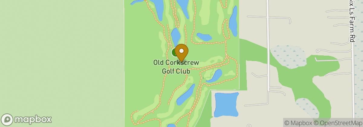 Map location: Old Corkscrew Golf Course