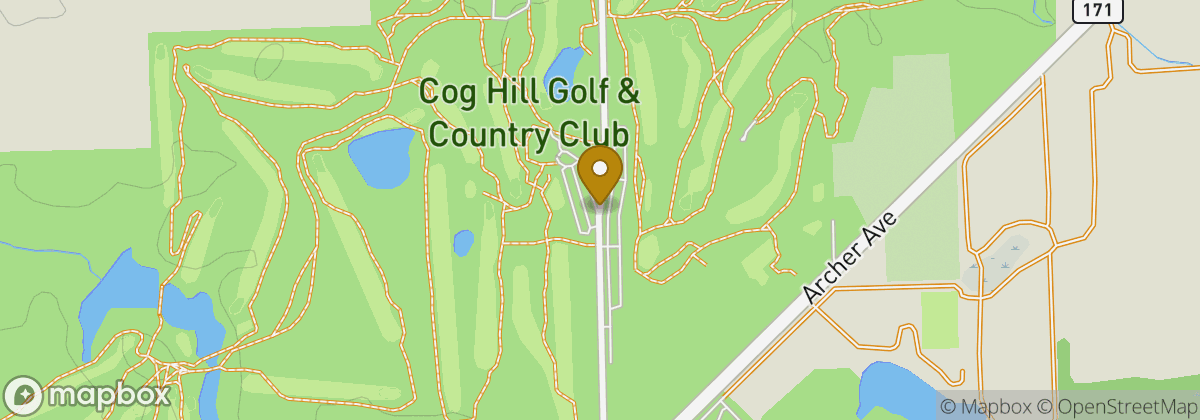 Map location: Cog Hill Golf & Country Club