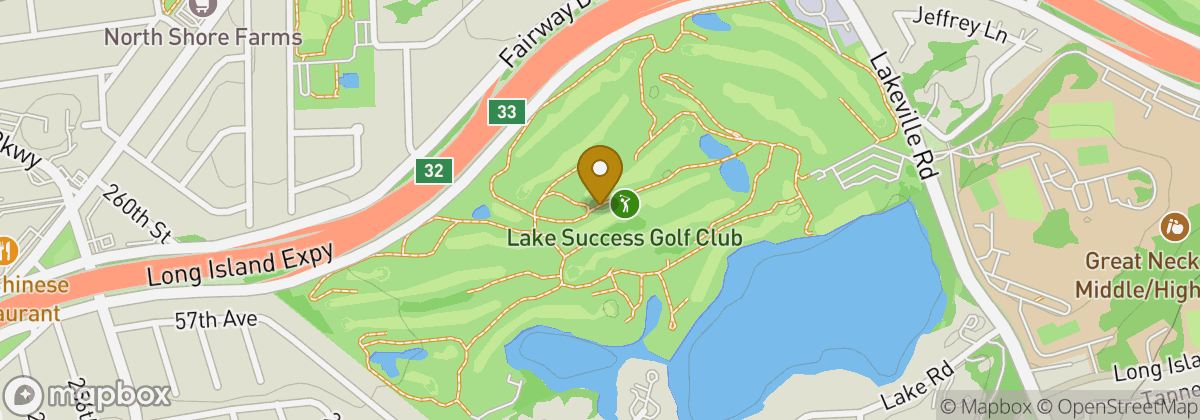 Map location: Lake Success Golf Club