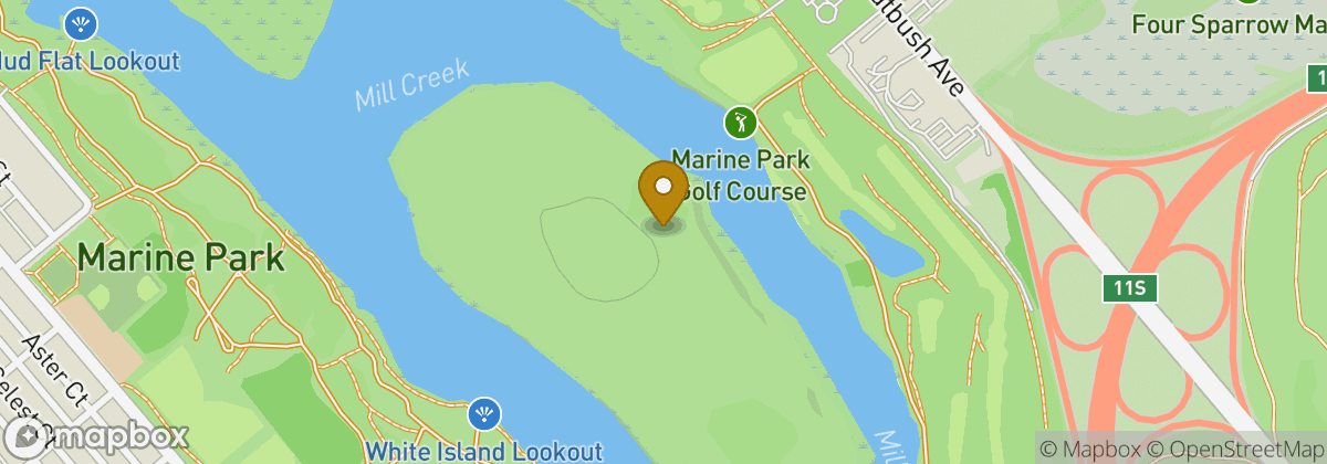 Map location: Marine Park Golf Course
