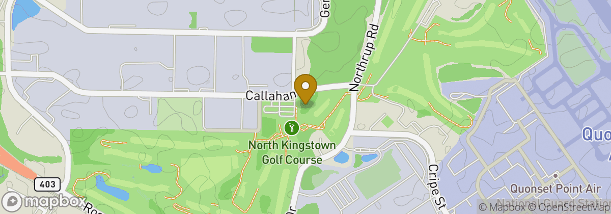 Map location: North Kingstown Golf Course
