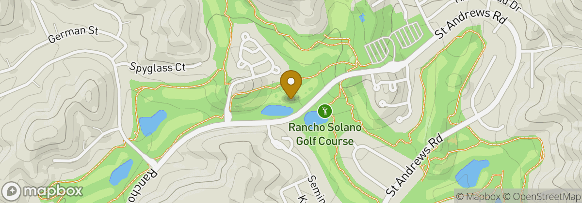 Map location: Rancho Solano Golf Course