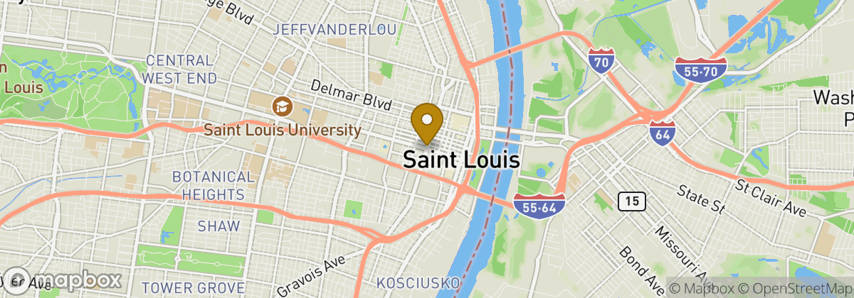 Map location: St. Louis