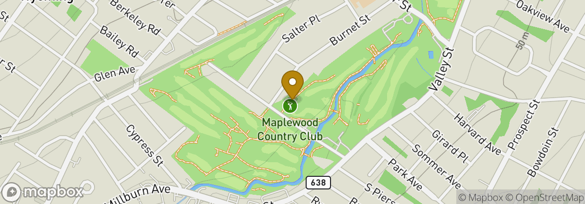 Map location: Maplewood Country Club