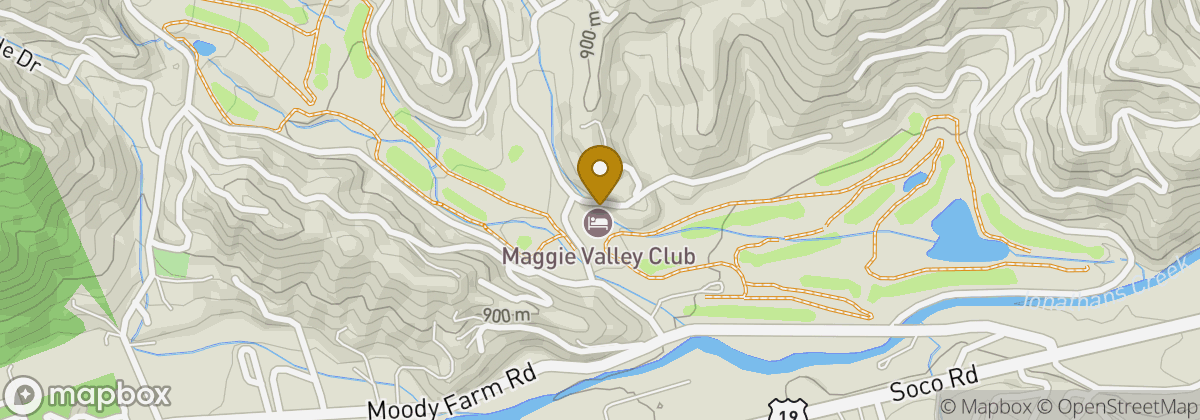 Map location: Maggie Valley Club