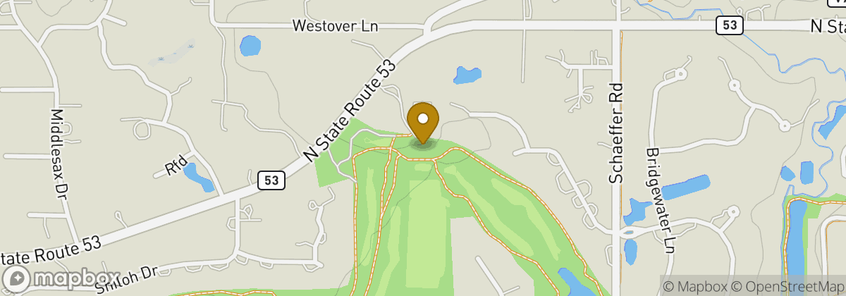 Map location: The Grove Country Club