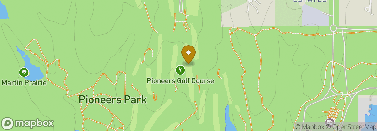Map location: Pioneers Golf Course